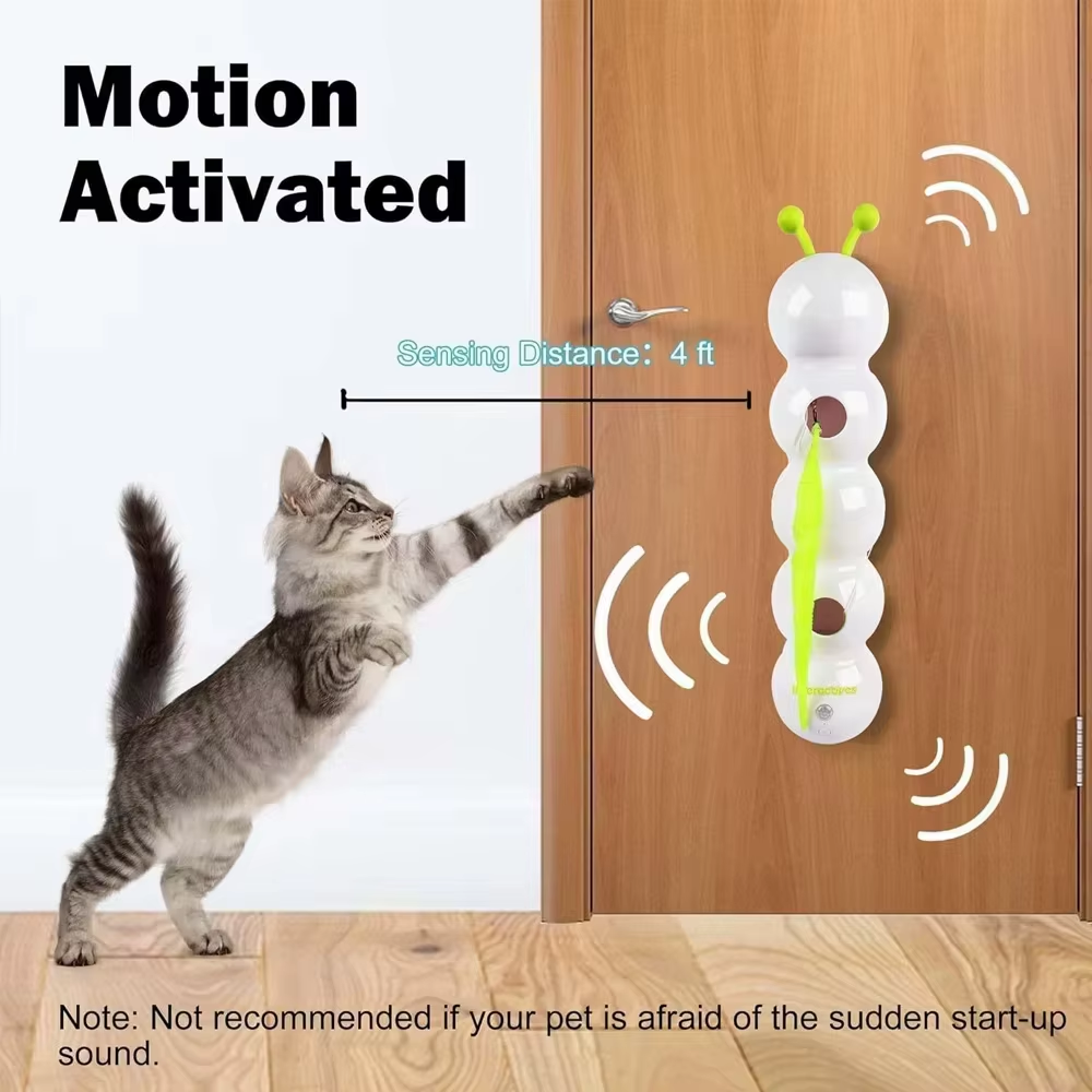 Jouet Chat Interactif - Caterpillar à Détection Automatique – Image 4